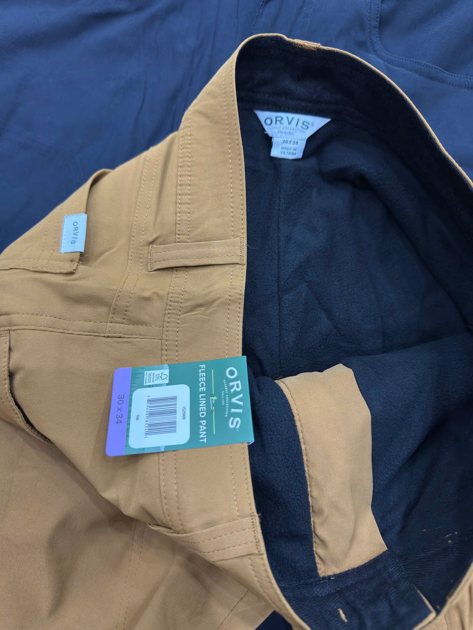 Quần dài lót lông cừu Orvis