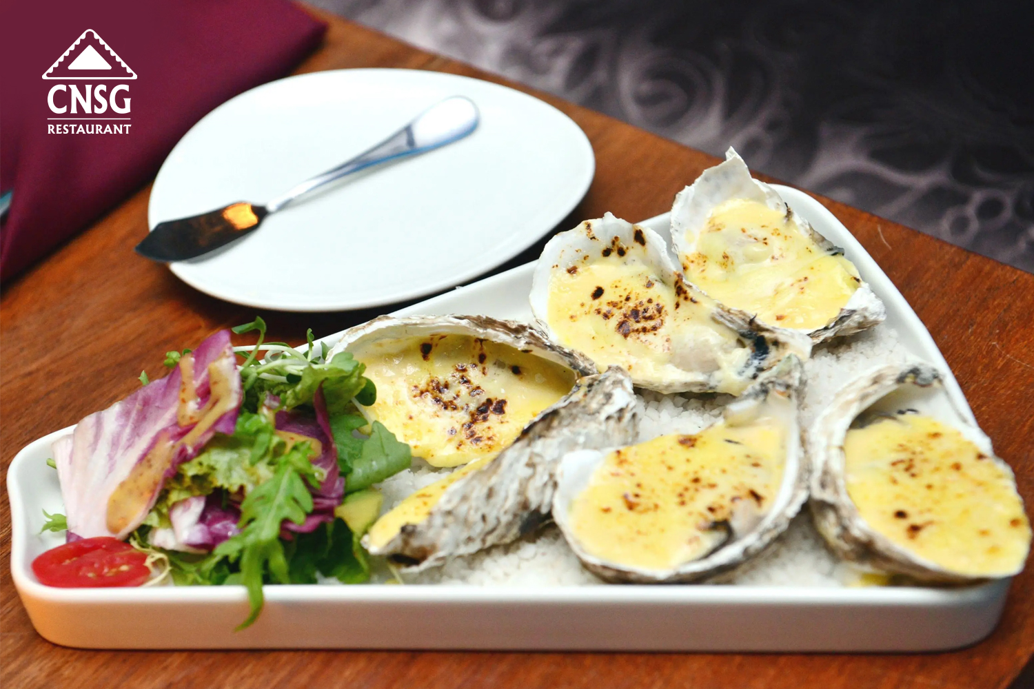 Hàu nướng cheese tan chảy
