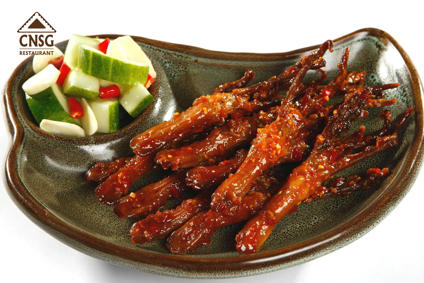 Lưỡi vịt nướng