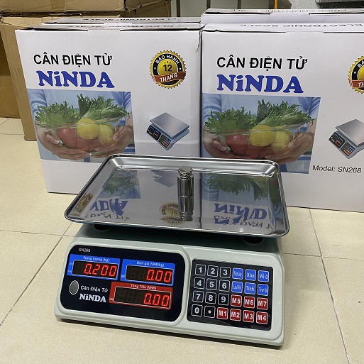 Vì sao nên chọn cân điện tử tính tiền NiNDA ?