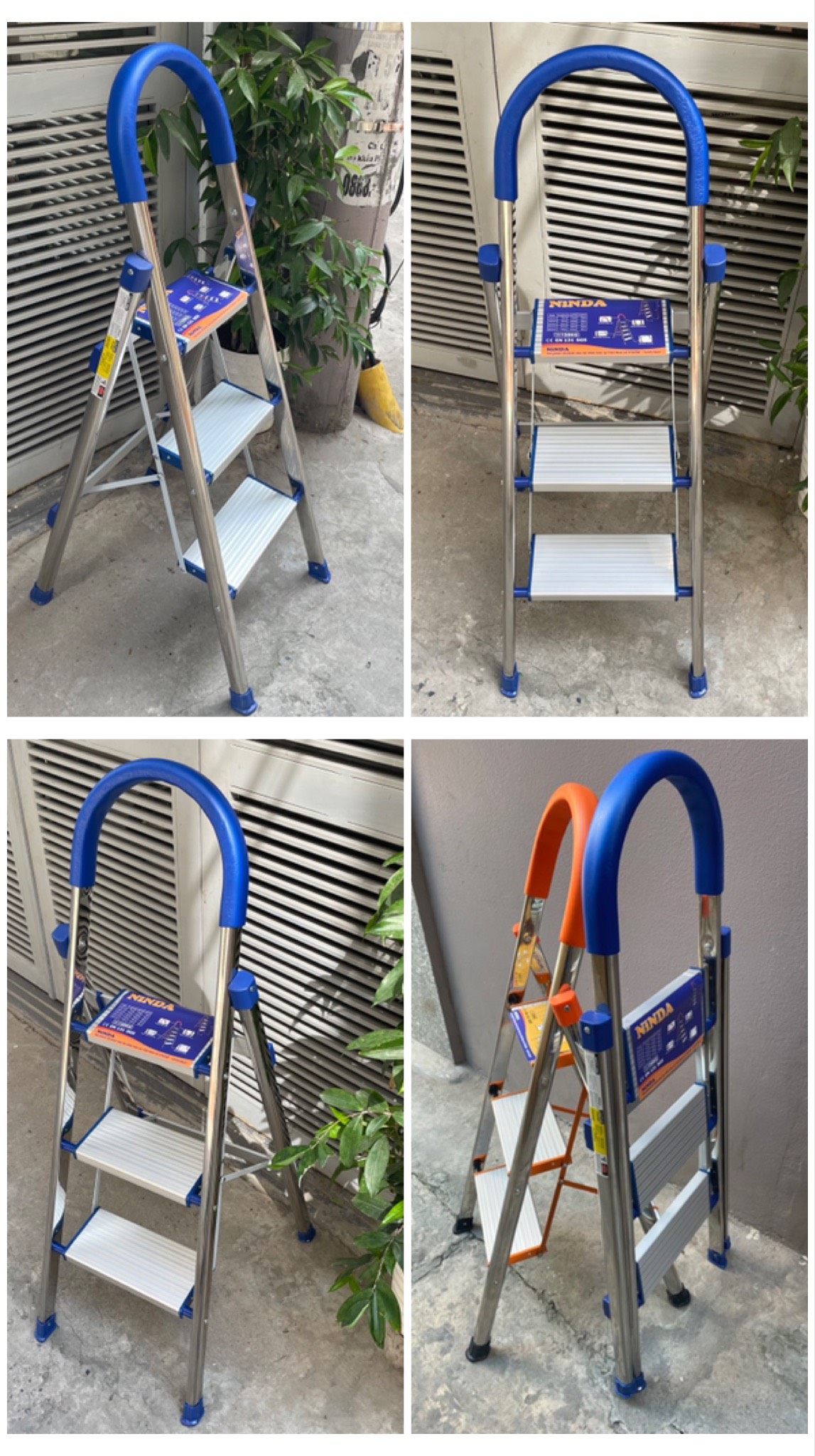 Top các mẫu thang nhôm sử dụng trong gia đình