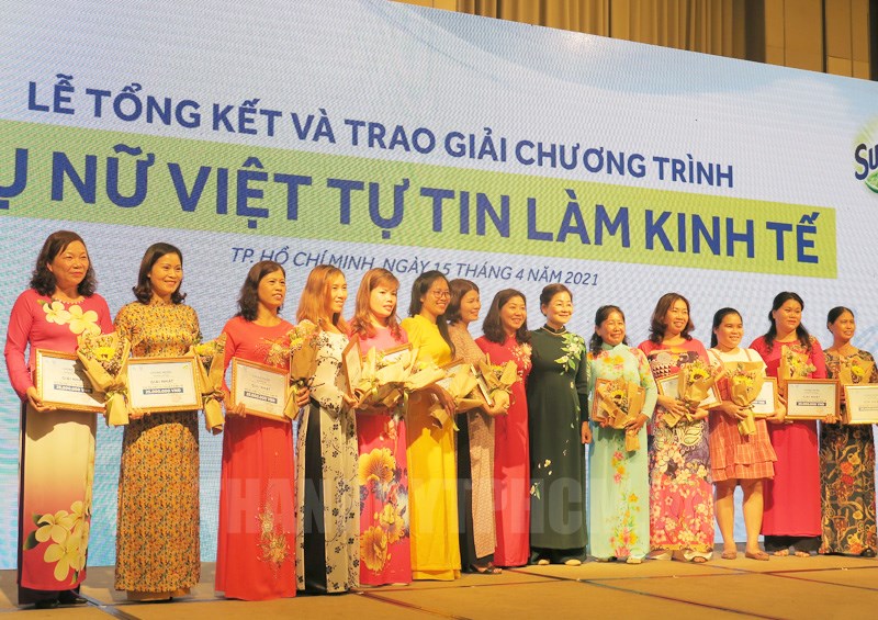 Hỗ trợ 1 triệu phụ nữ Việt tự tin làm kinh tế