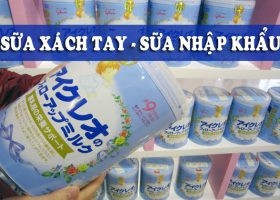 SO SÁNH SỮA XÁCH TAY VÀ SỮA NHẬP KHẨU CHÍNH HÃNG CHO CON?