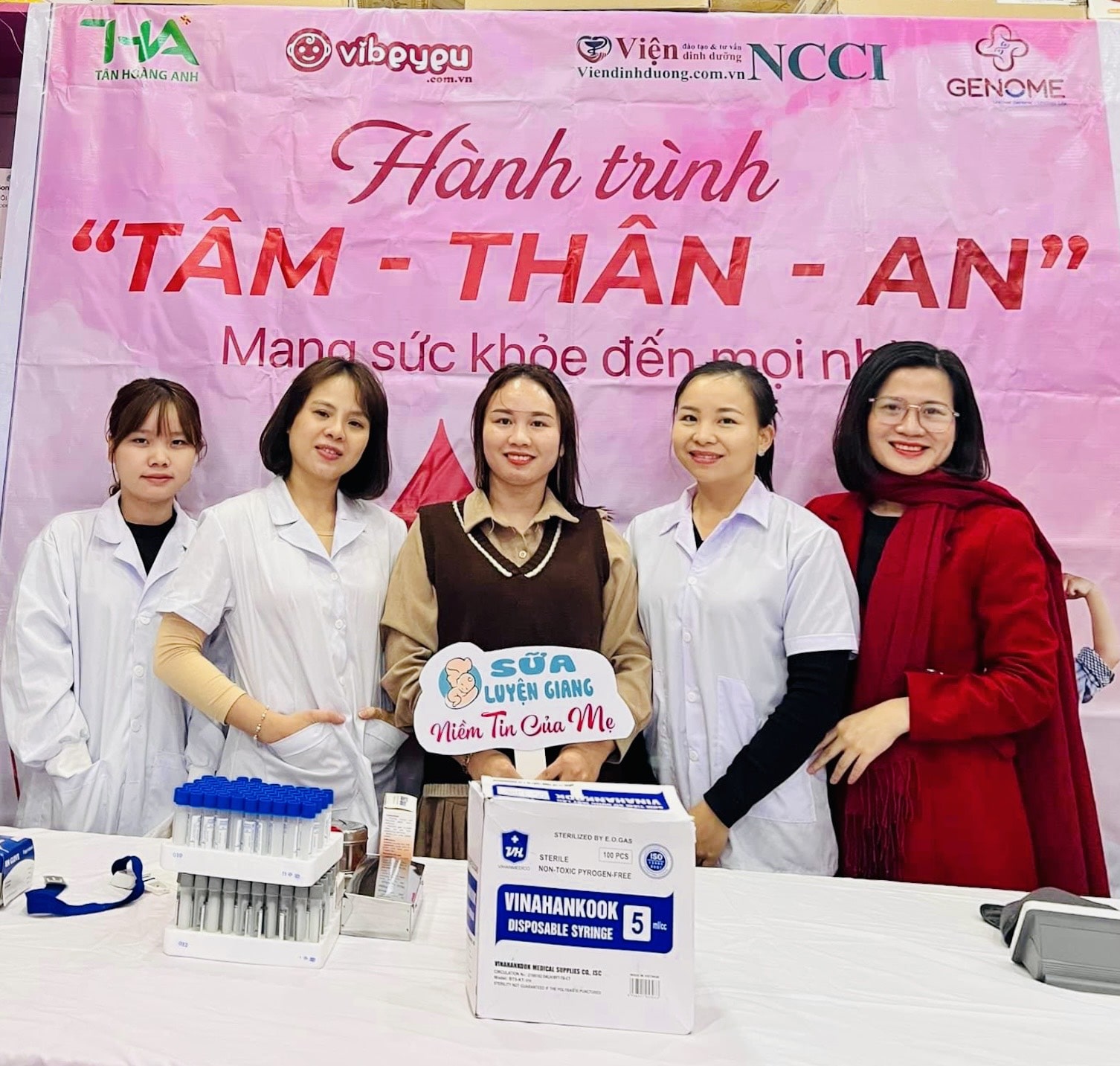 Hành trình Vibeyeu – Ngày hội sức khỏe Tâm Thân An tiếp tục dừng chân tại shop Luyện Giang – Bắc Ninh