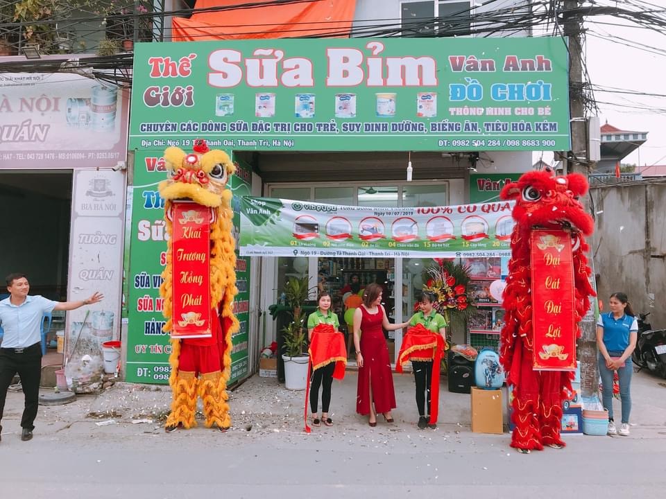 VÌ BÉ YÊU - KHAI TRƯƠNG CỬA HÀNG VÂN ANH