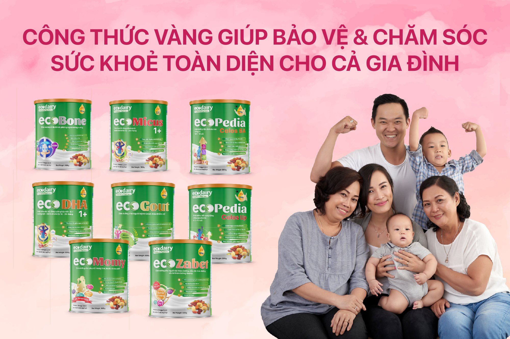 Sữa hạt Ecodairy – Mát lành từ tâm