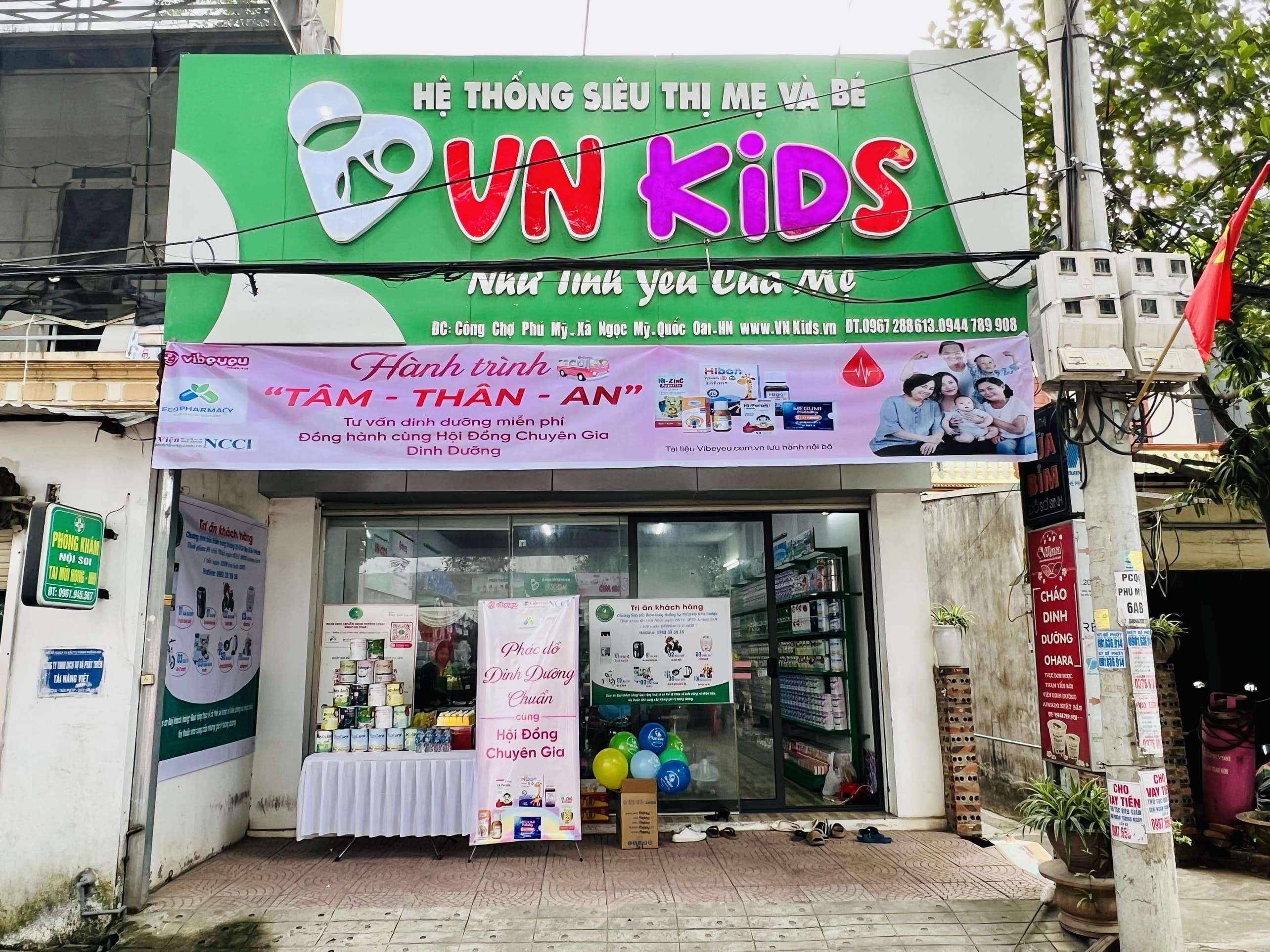 HTCH Mẹ&Bé VnKids chất lượng từ tâm nâng tầm thương hiệu