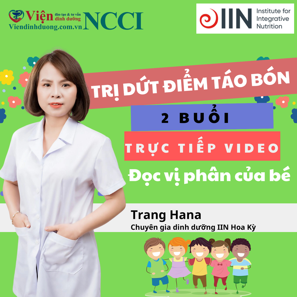 Phác đồ dứt điểm táo bón