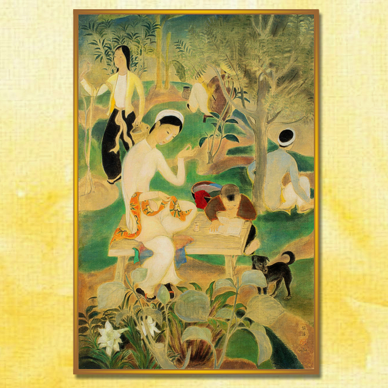 Gia đình trong vườn (~2,7 triệu USD)