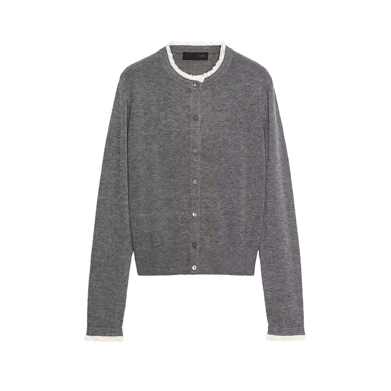 AO437- Áo len CDC xem viền rem full tem nhà máy