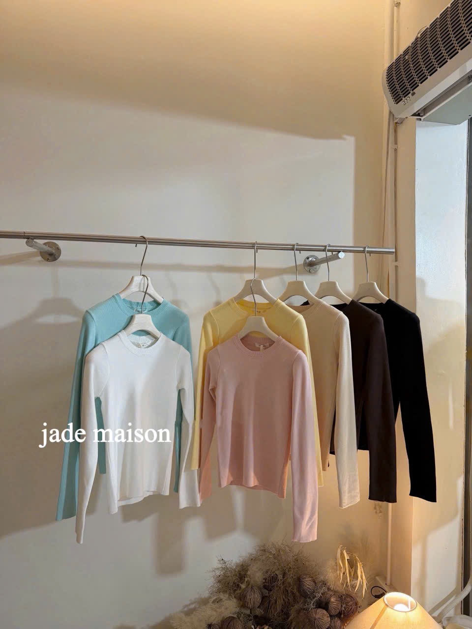 A698- Áo len Maison 7 màu fulltem chất cao cấp