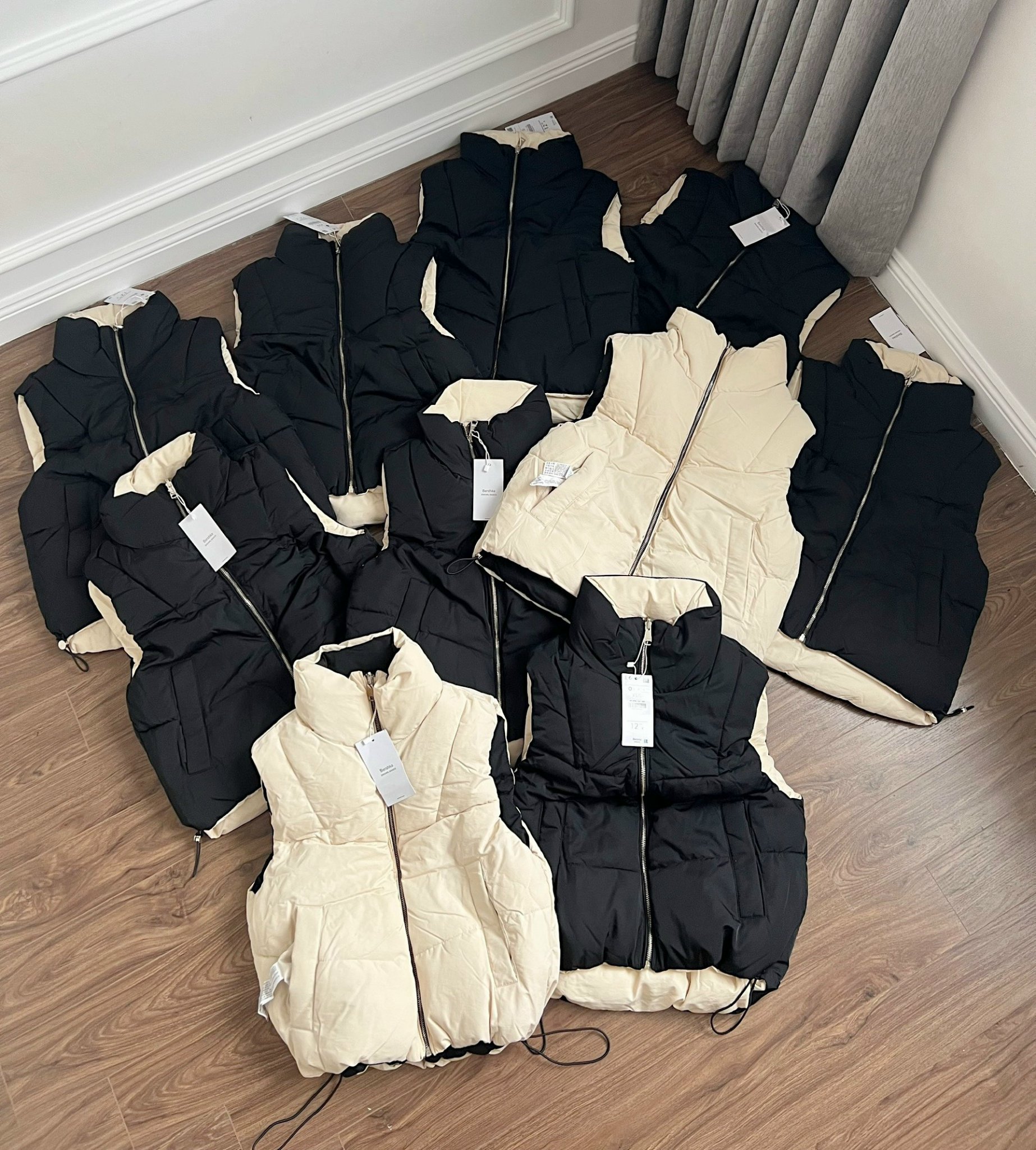 AO030- Áo phao 2 mặt hàng xuất nhà máy VNXK