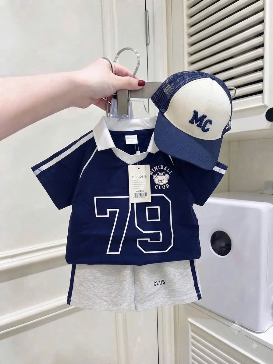 [KEM MU] -BT1039- Bộ than ghi 79 Mini CLUB minibebe