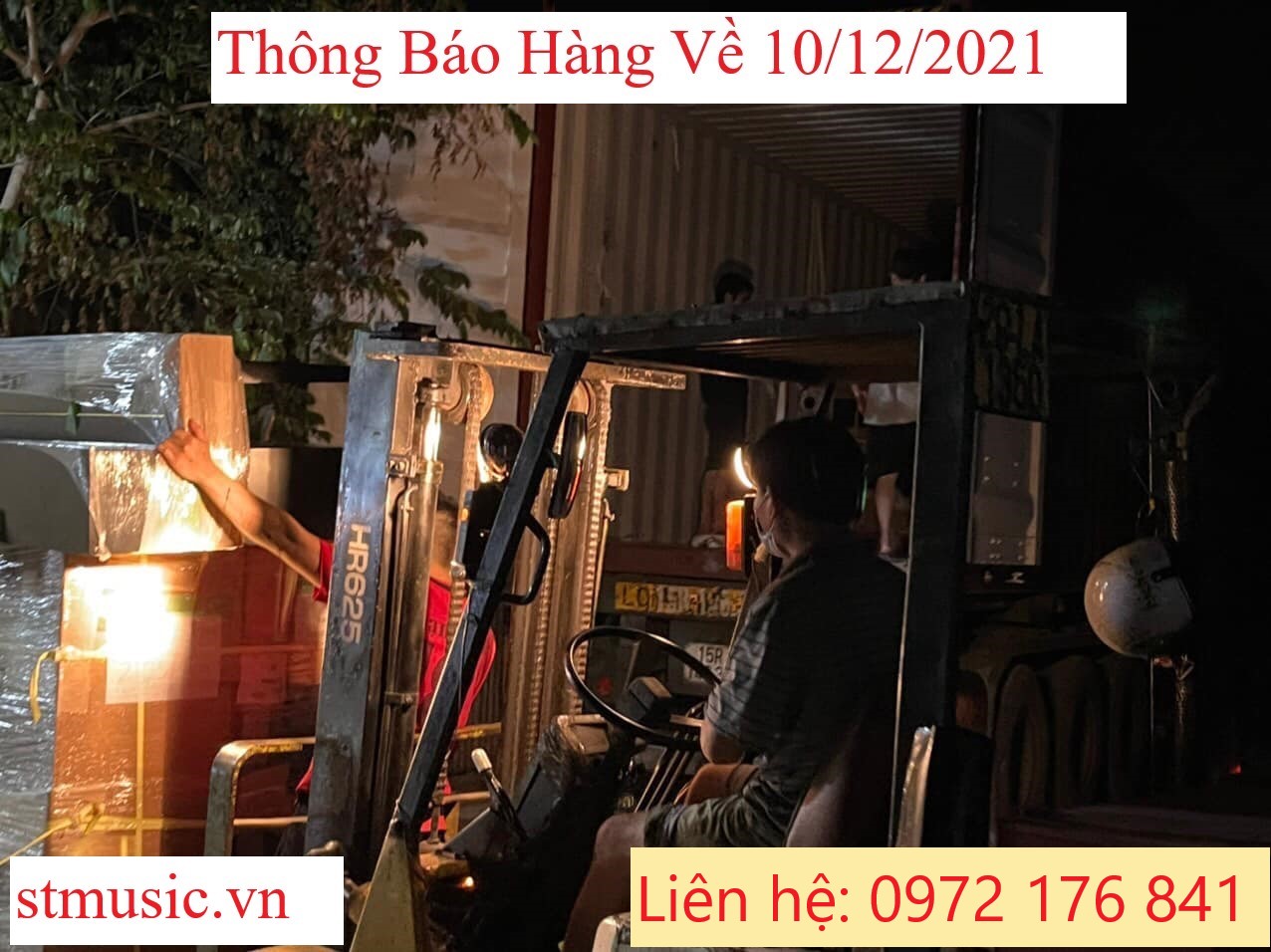 Thông báo đàn Piano về tổng kho ST MUSIC