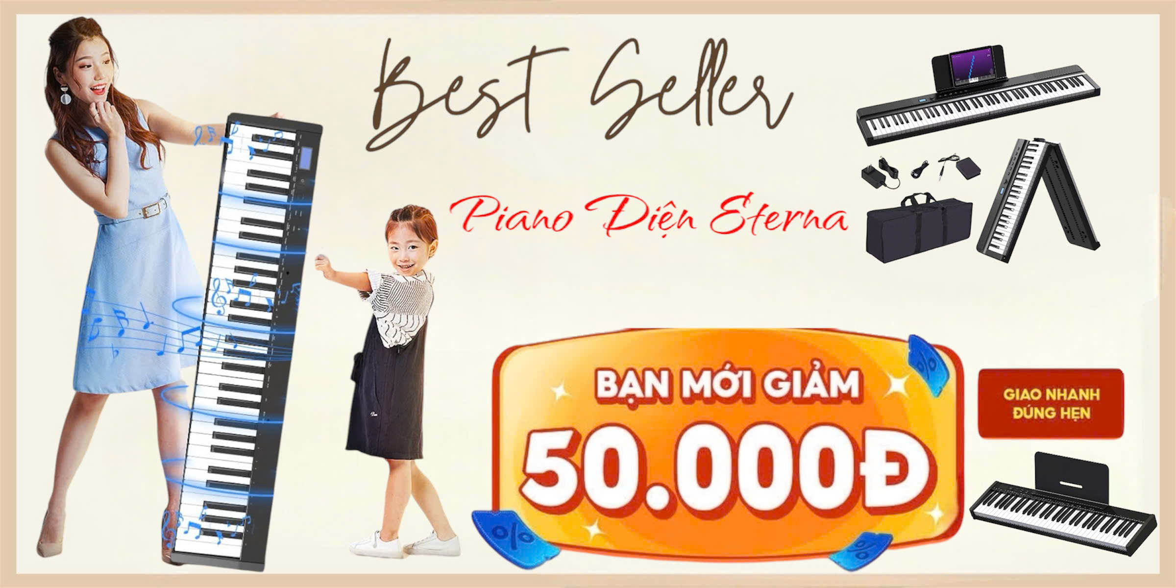 Piano Điện Mới Giá Rẻ