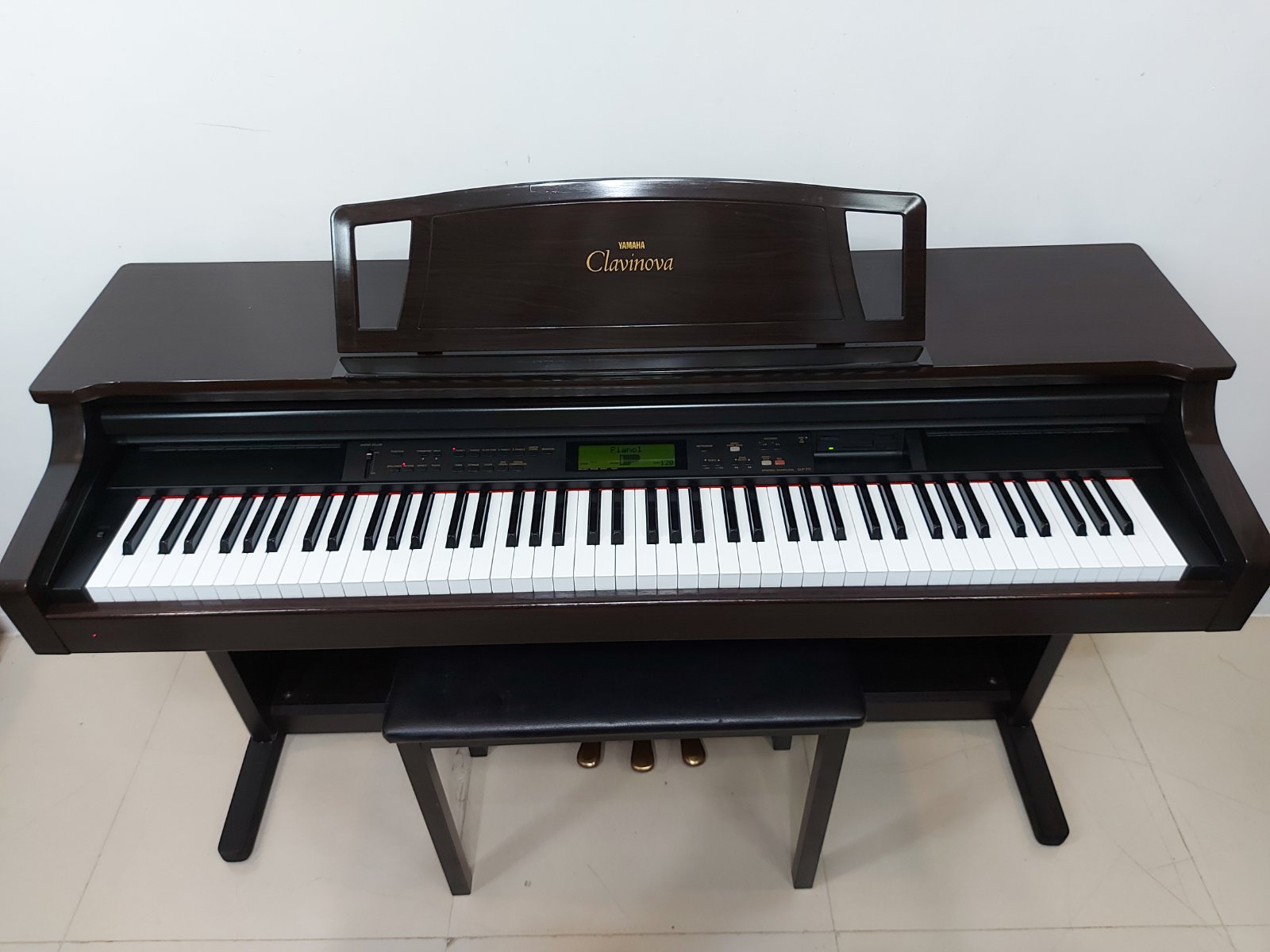 YAMAHA Glavinova CLP-711 96年製 - 鍵盤楽器