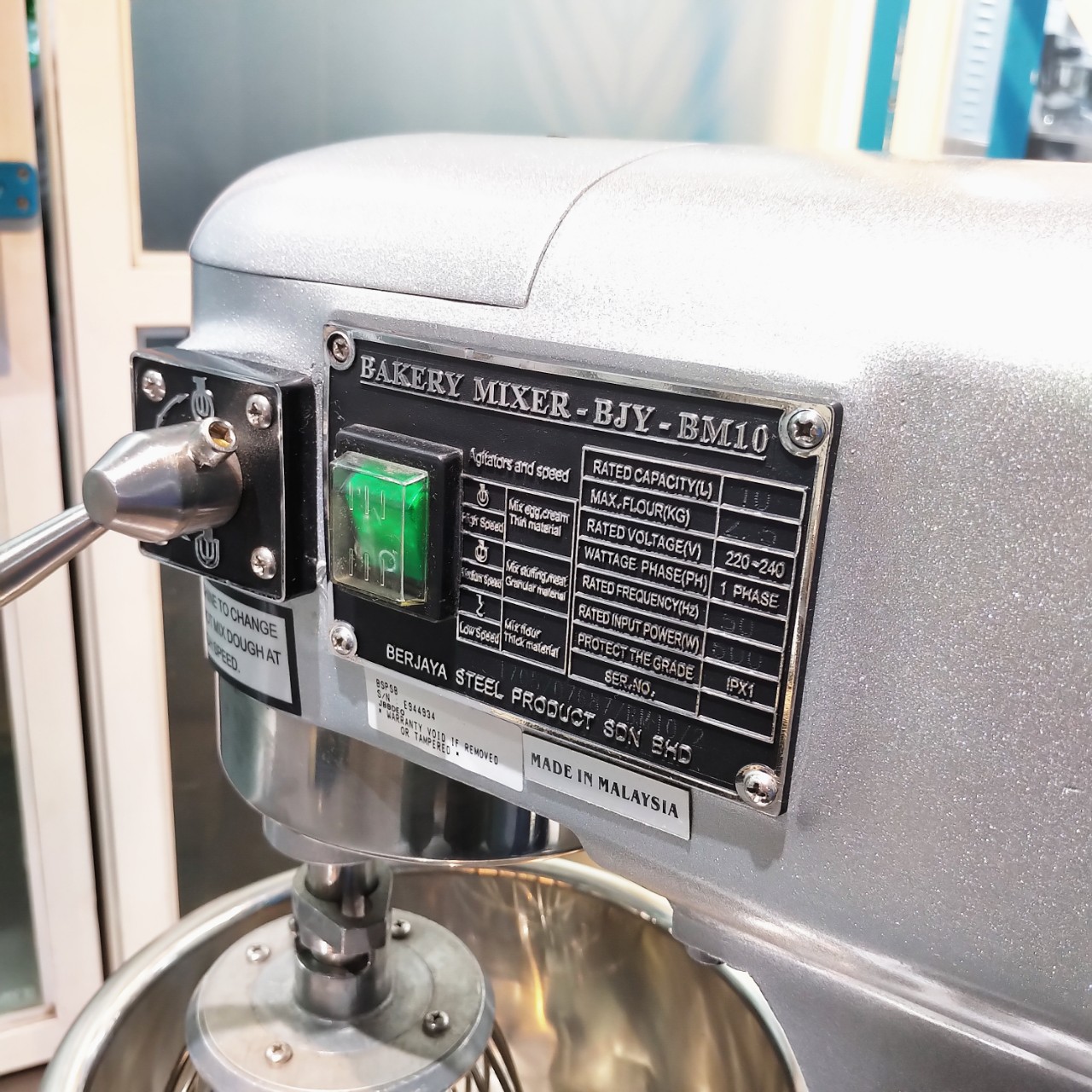 Berjaya - Máy trộn bột 10 lít - BM10