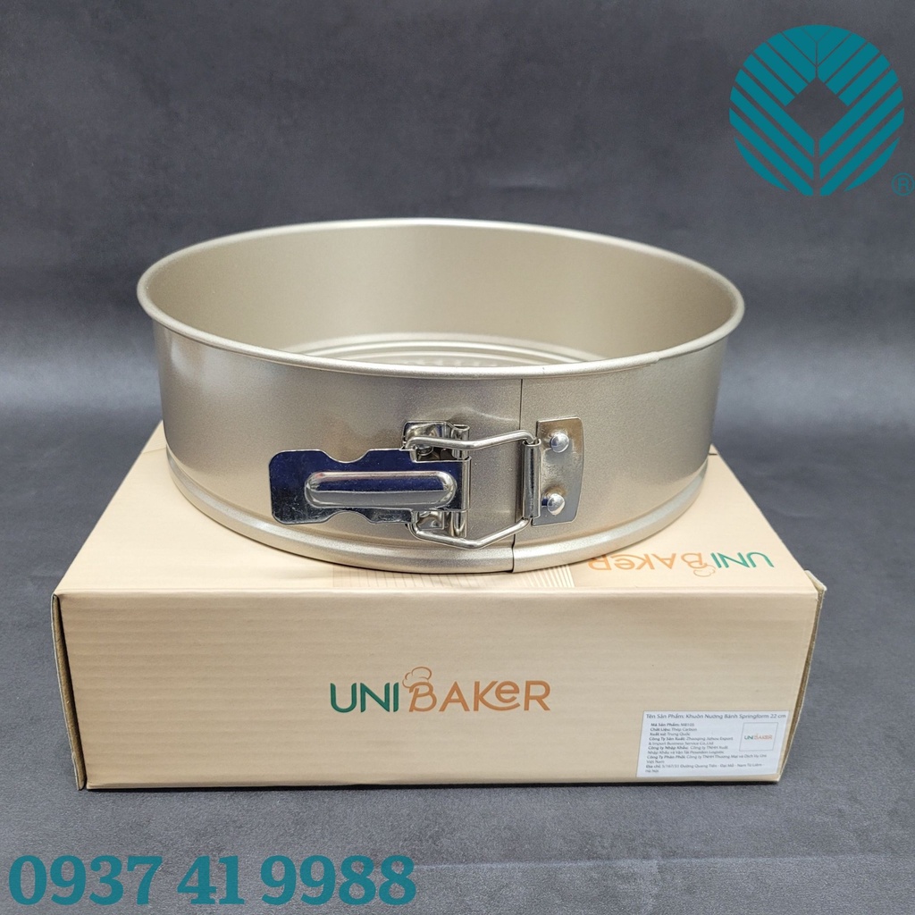 Unibaker - Khuôn nướng bánh tròn Springform 20cm - MB041