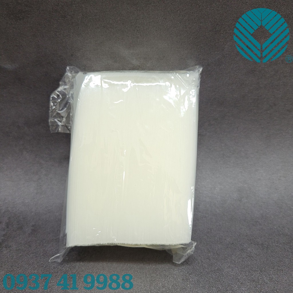 Túi hàn kẹo nougat 4x9.5cm mèo thần tài đỏ (Xấp 100)