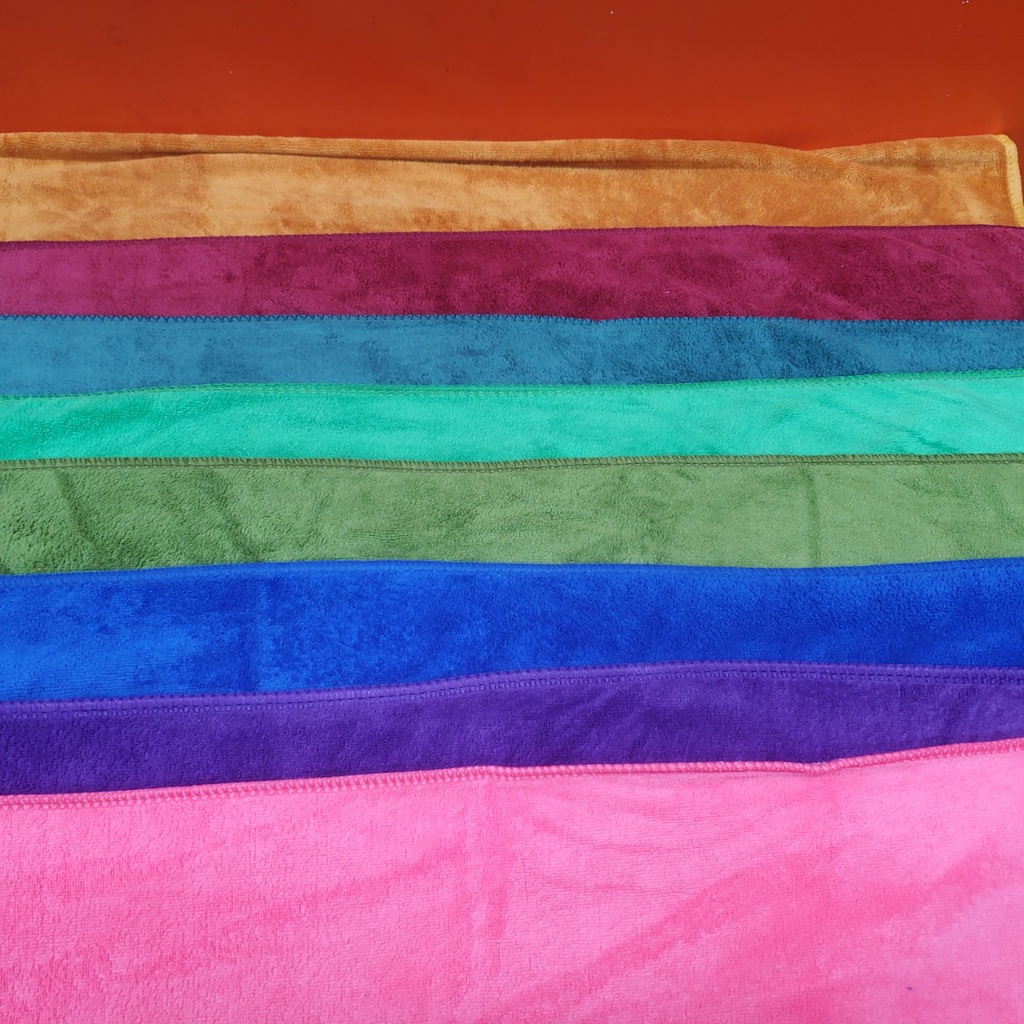 Khăn lau quầy bar Microfiber siêu thấm 35x75 - Nhiều màu