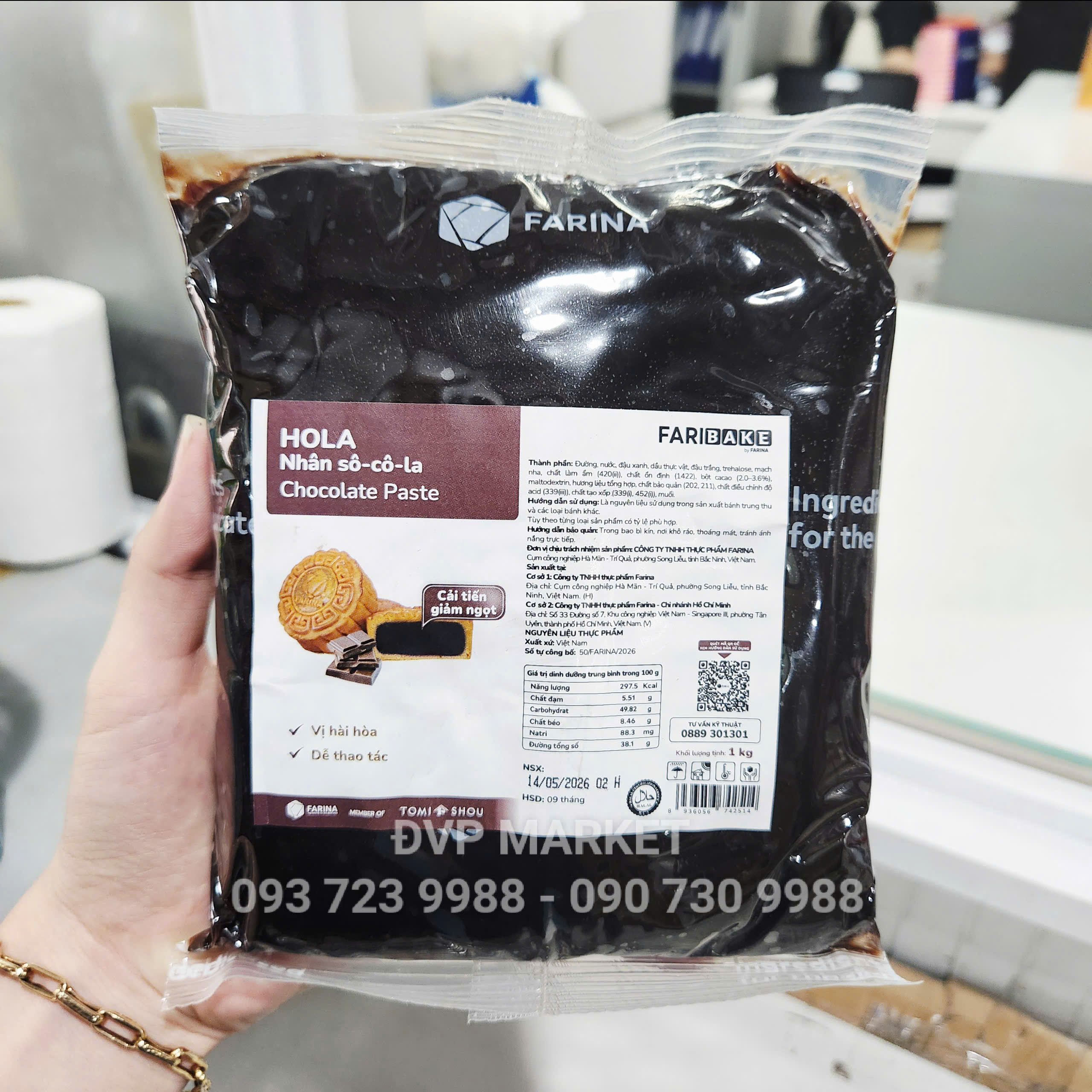 Hola - Nhân socola 1kg