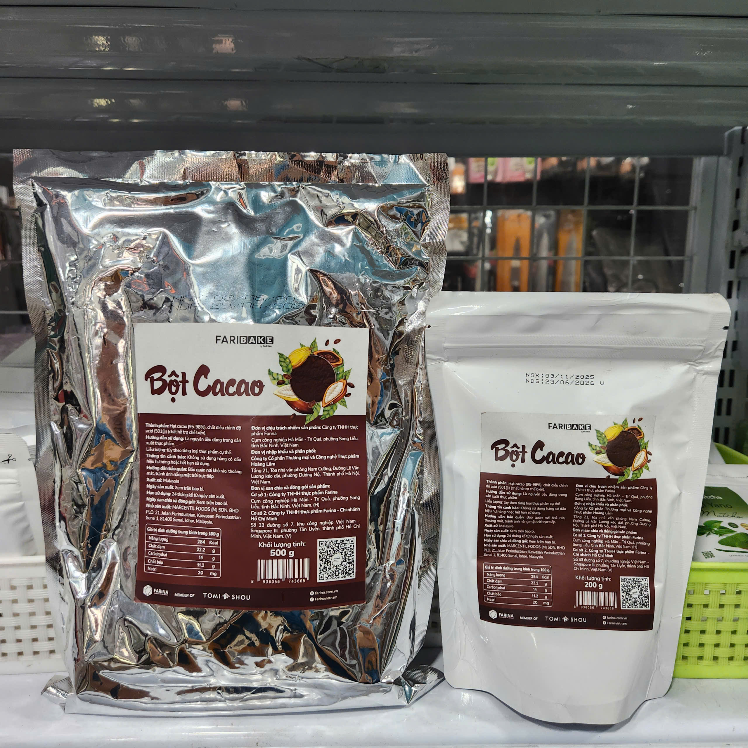 Faribake (HolaMart) - Bột cacao (500g)