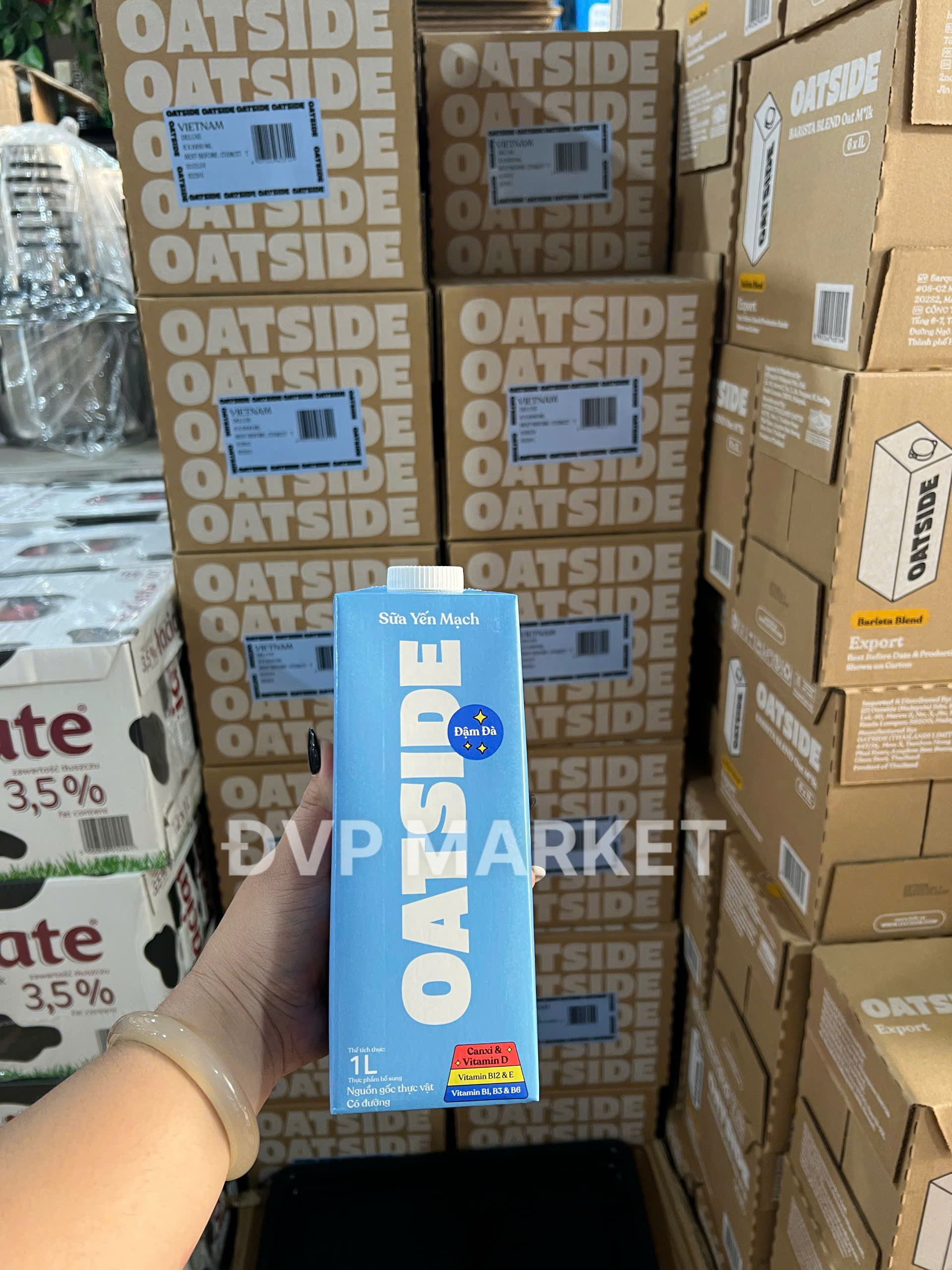 Sữa yến mạch OATSIDE - vị đậm đà 1L