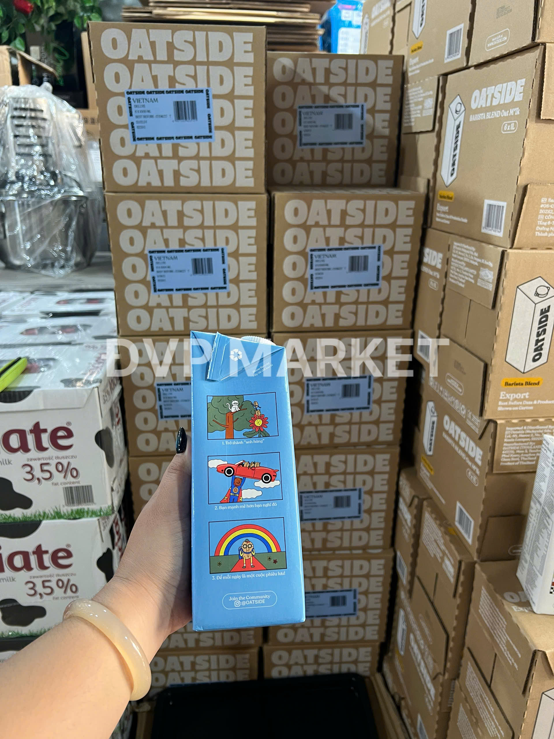 Sữa yến mạch OATSIDE - vị đậm đà 1L