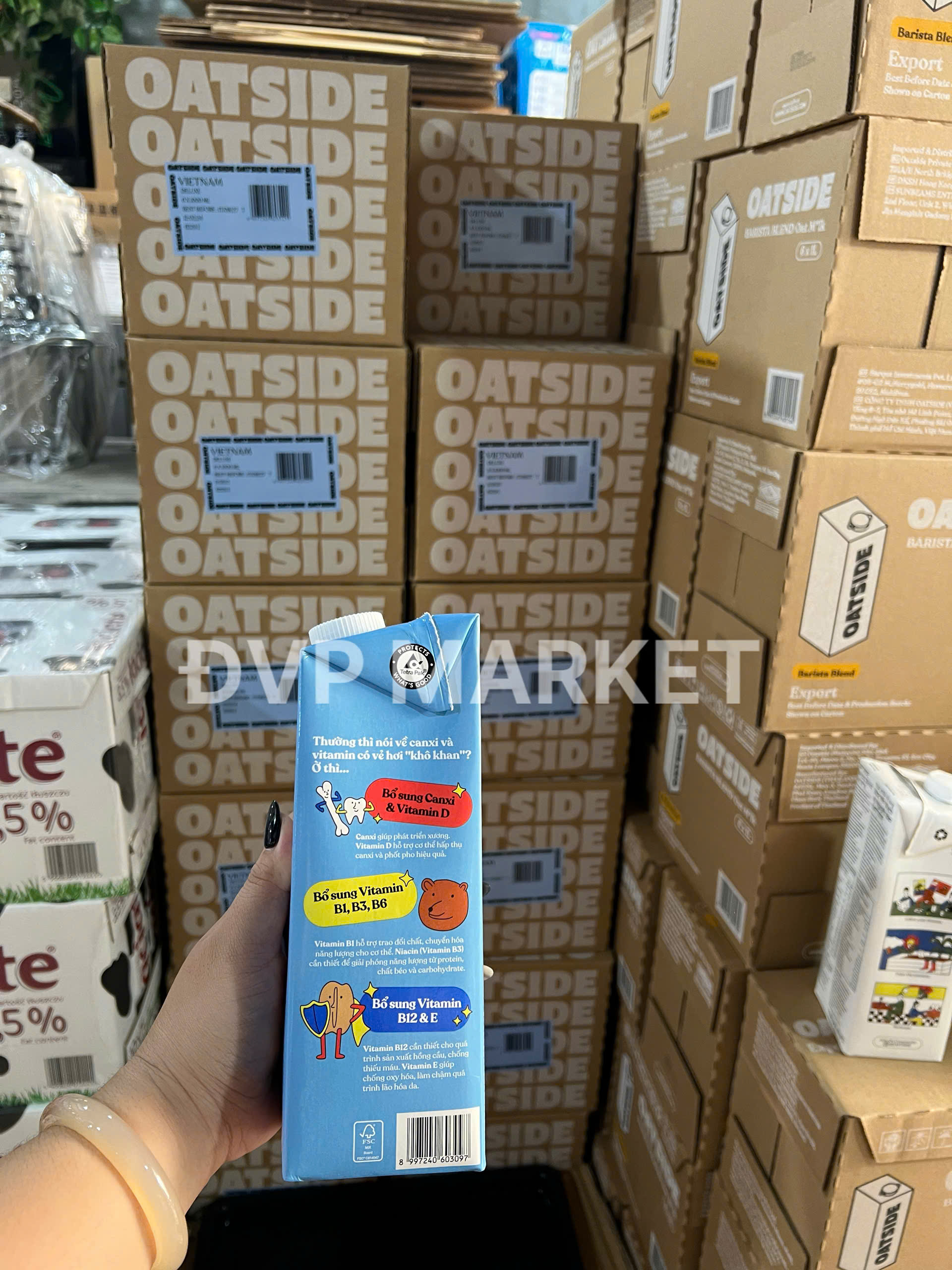 Sữa yến mạch OATSIDE - vị đậm đà 1L