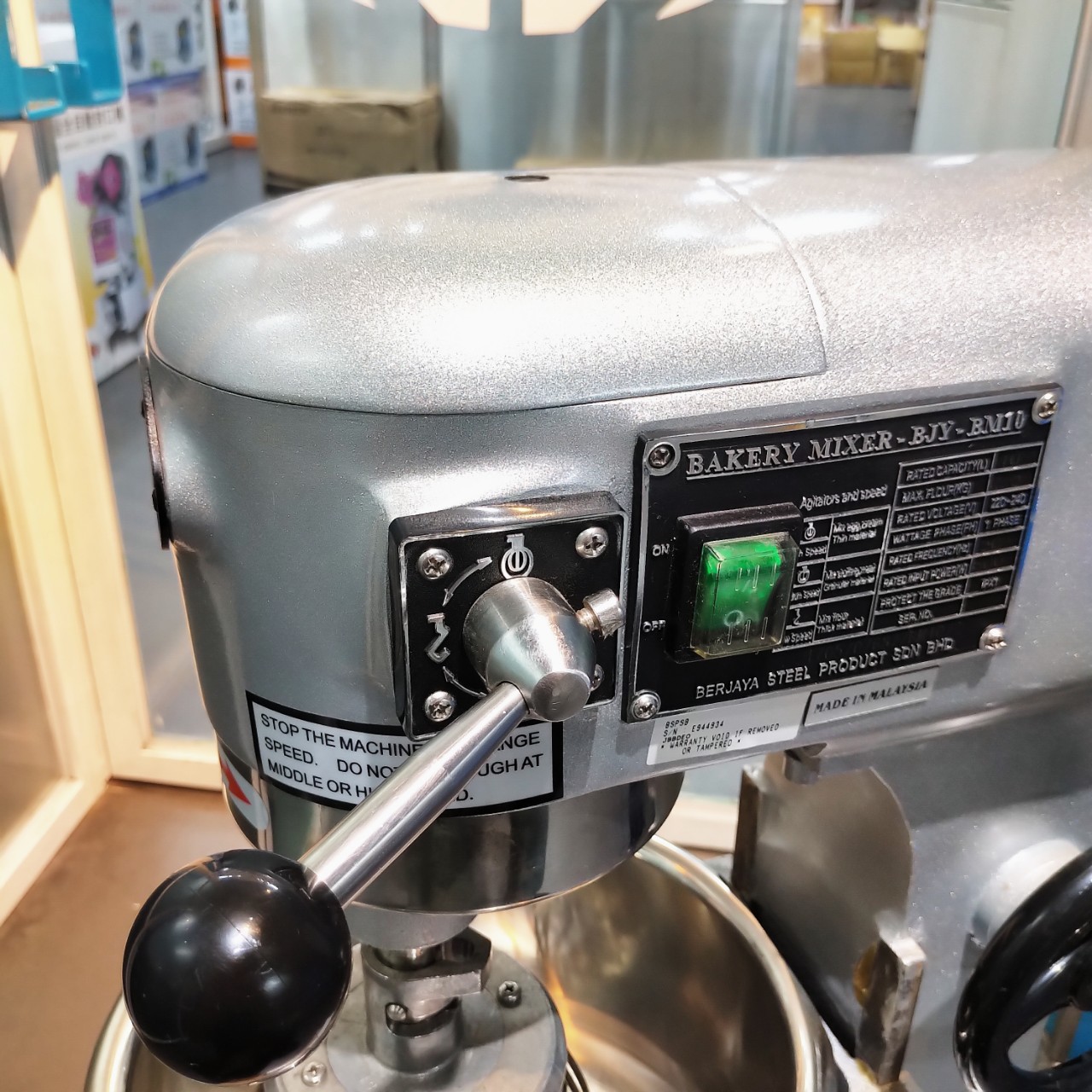 Berjaya - Máy trộn bột 10 lít - BM10