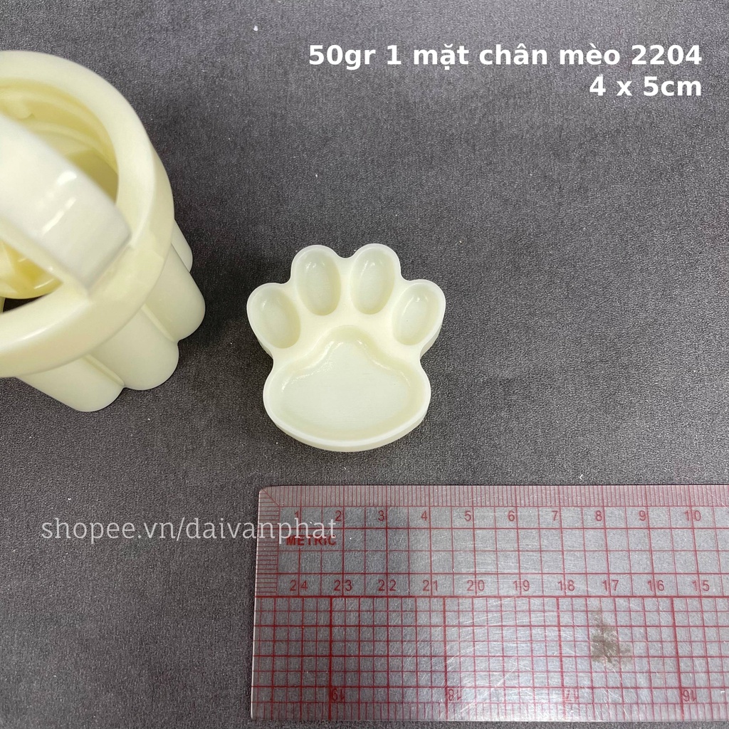 Khuôn nhấn TT lò xo loại dày 100g 4 mặt tròn họa tiết 2209