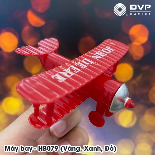 Máy bay - HB079 (Vàng, Xanh, Đỏ)