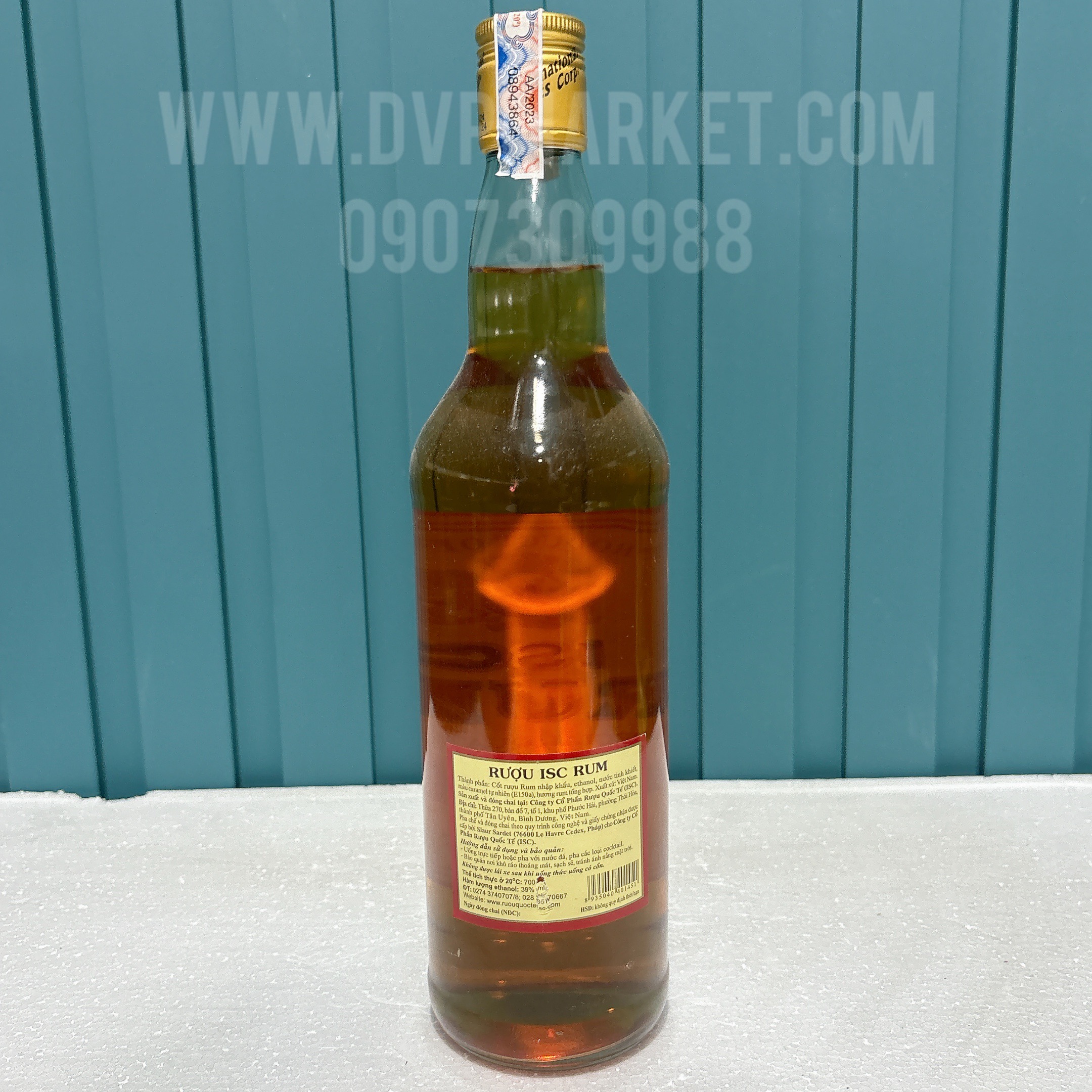 Rượu Rum ISC 700ml