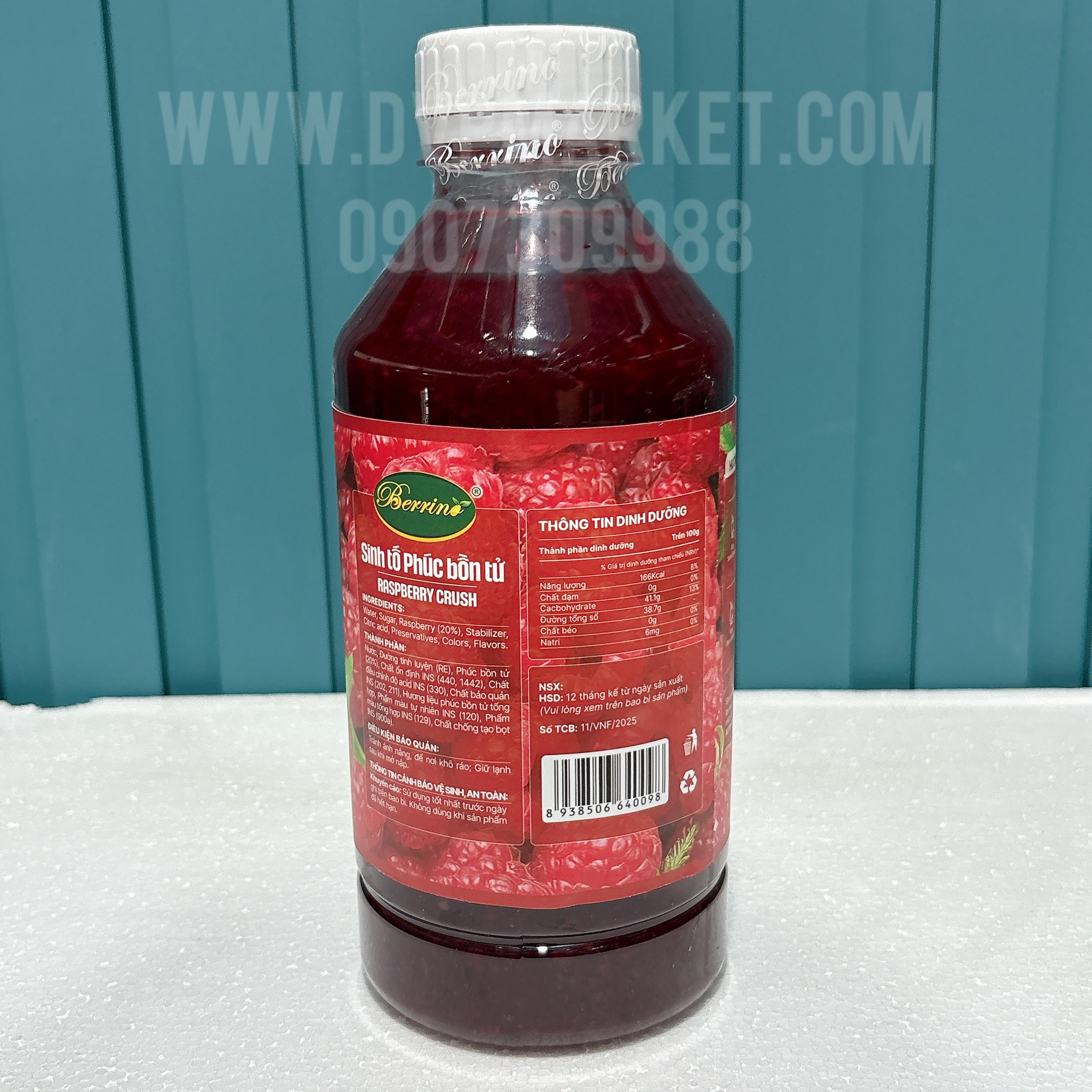 Sinh tố Berrino Phúc bồn tử