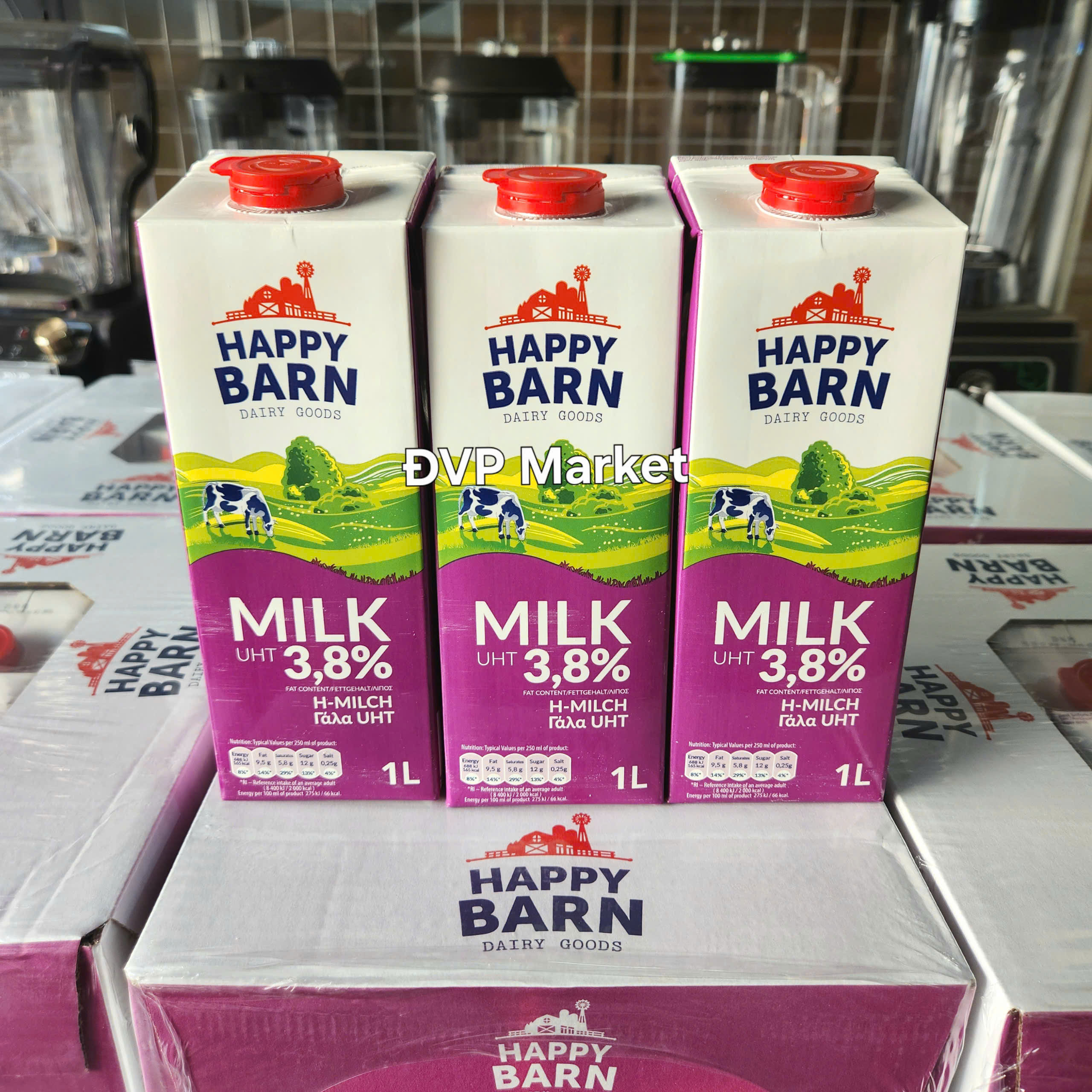 Sữa tươi nguyên kem Happy Barn 3.8% 1L