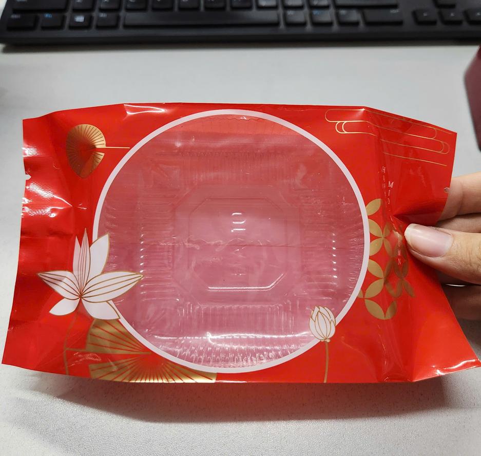 Trung Thu - Túi hàn - BN - Xấp 100c - 10.0 (180-200g) Sen Đỏ Như Ý