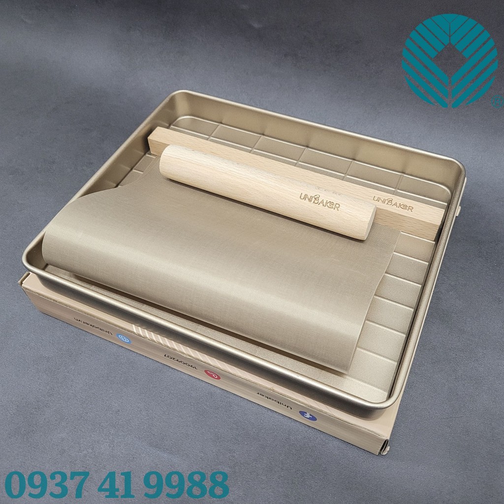 Unibaker - Khuôn làm kẹo Nougat nhựa - MB309