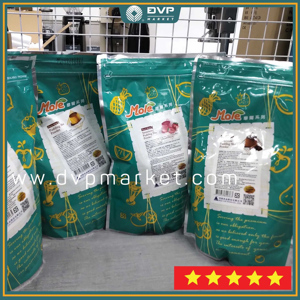 Bột pudding Mole Đài Loan 1kg - Vị Trứng