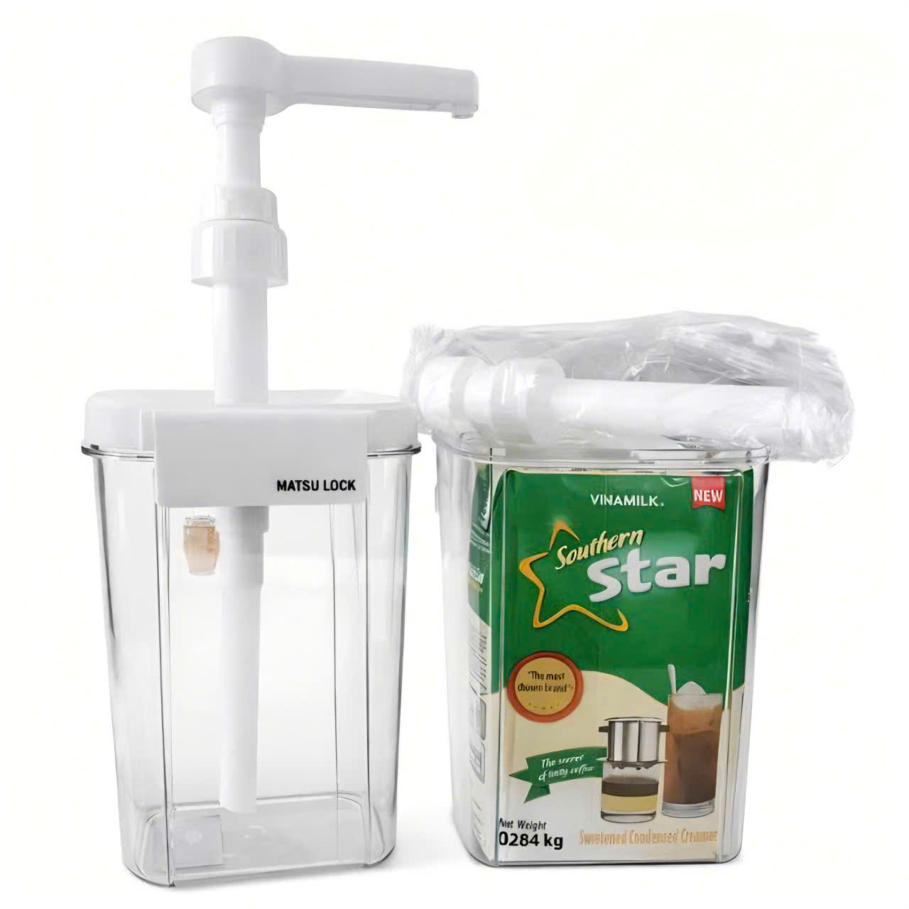 Bình đựng sữa đặc 1500ml (20cc)