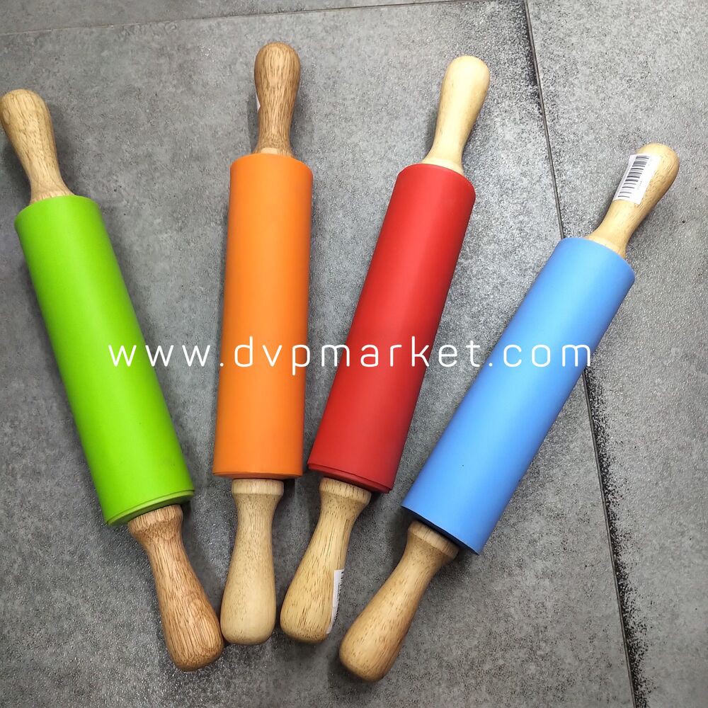 Cây cán bột cầm tay - Silicon - Size vừa