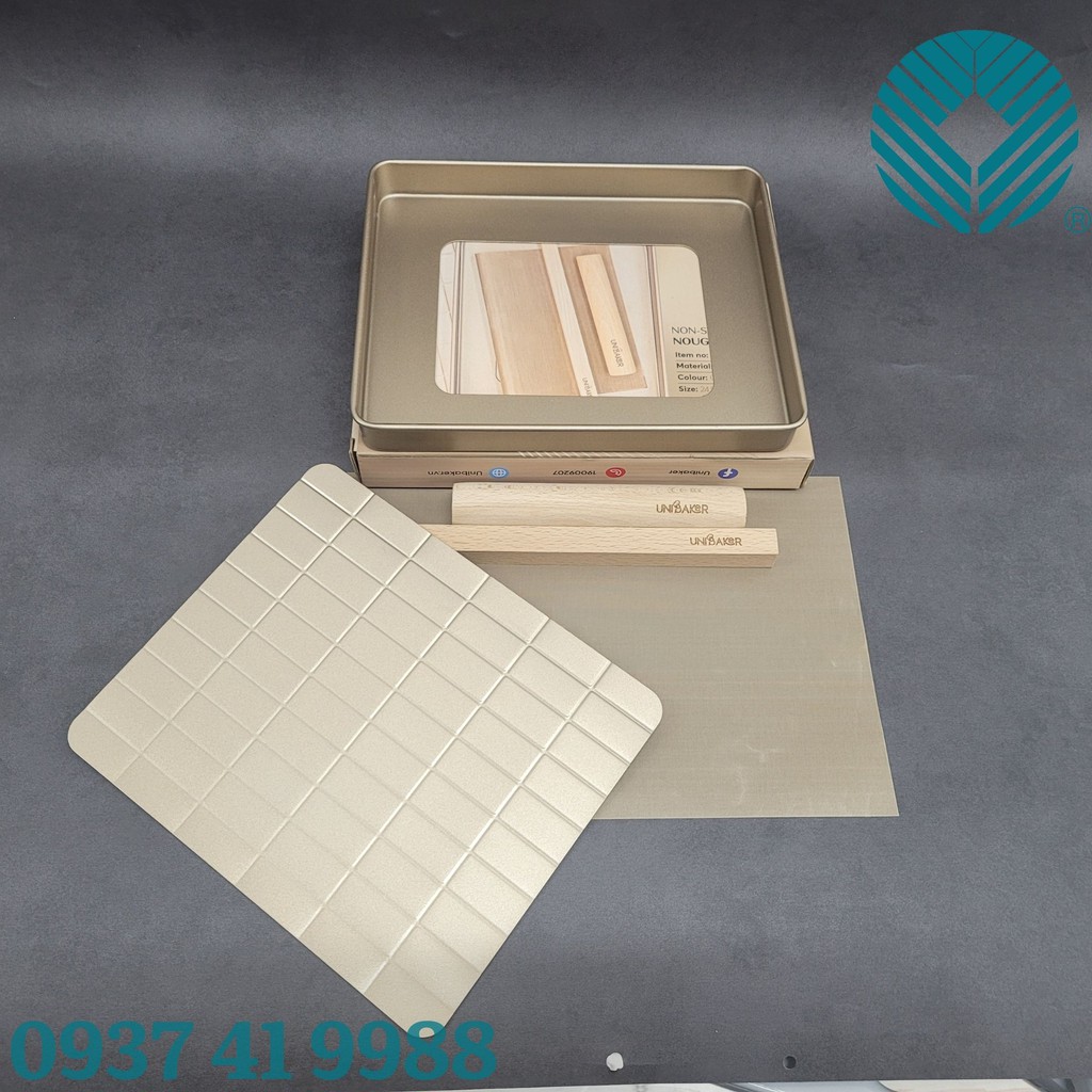 Unibaker - Khuôn làm kẹo Nougat nhựa - MB309
