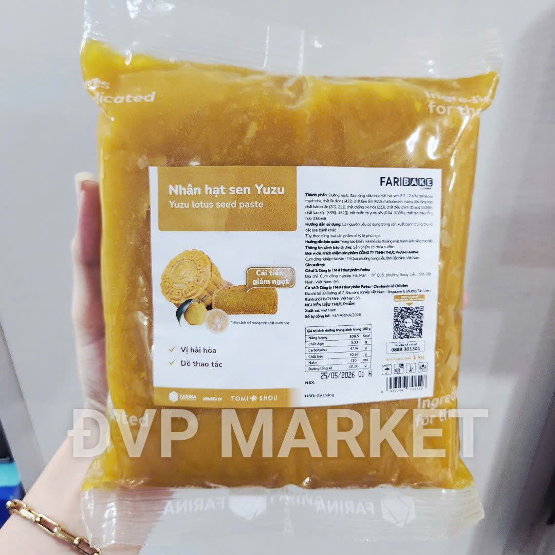 Hola- Nhân hạt sen yuzu 1kg
