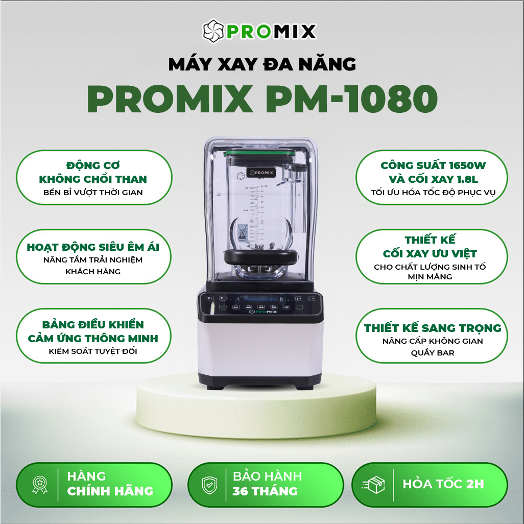 Promix - Máy xay sinh tố công nghiệp PM1080 - 1650W