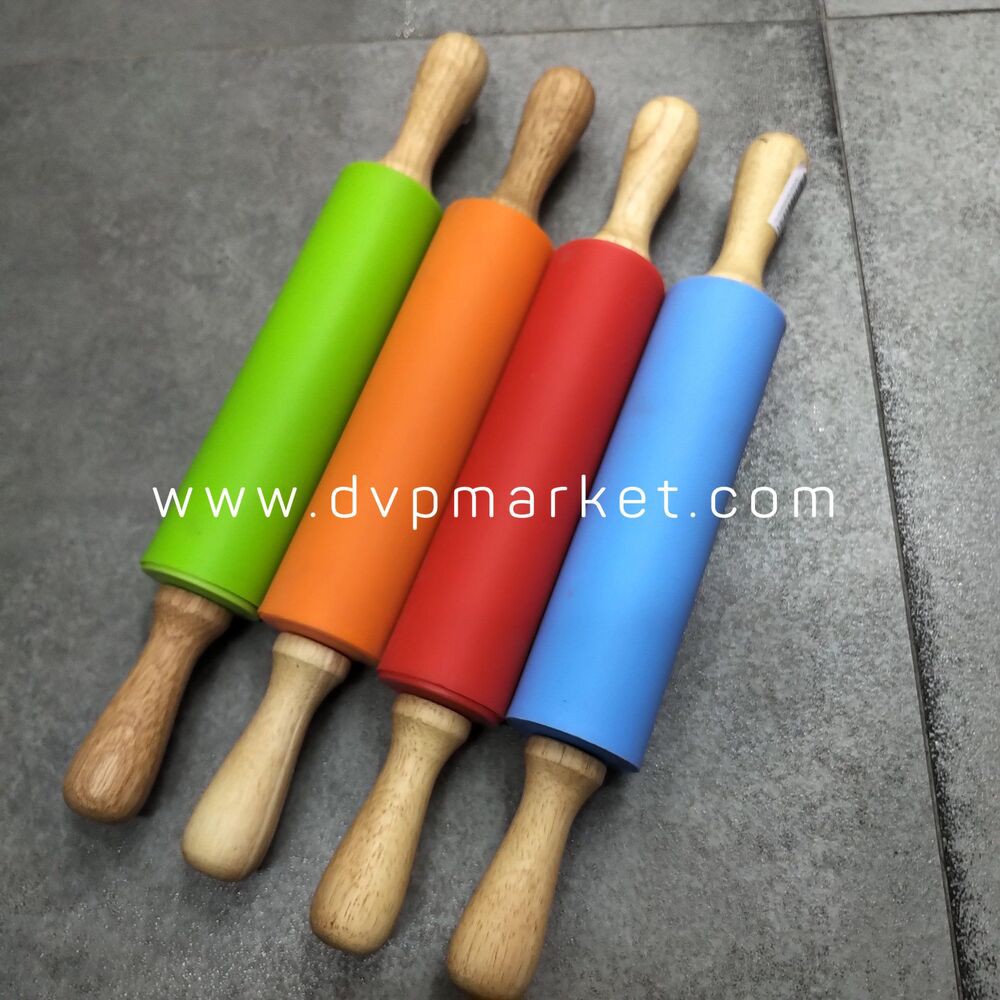 Cây cán bột cầm tay - Silicon - Size vừa