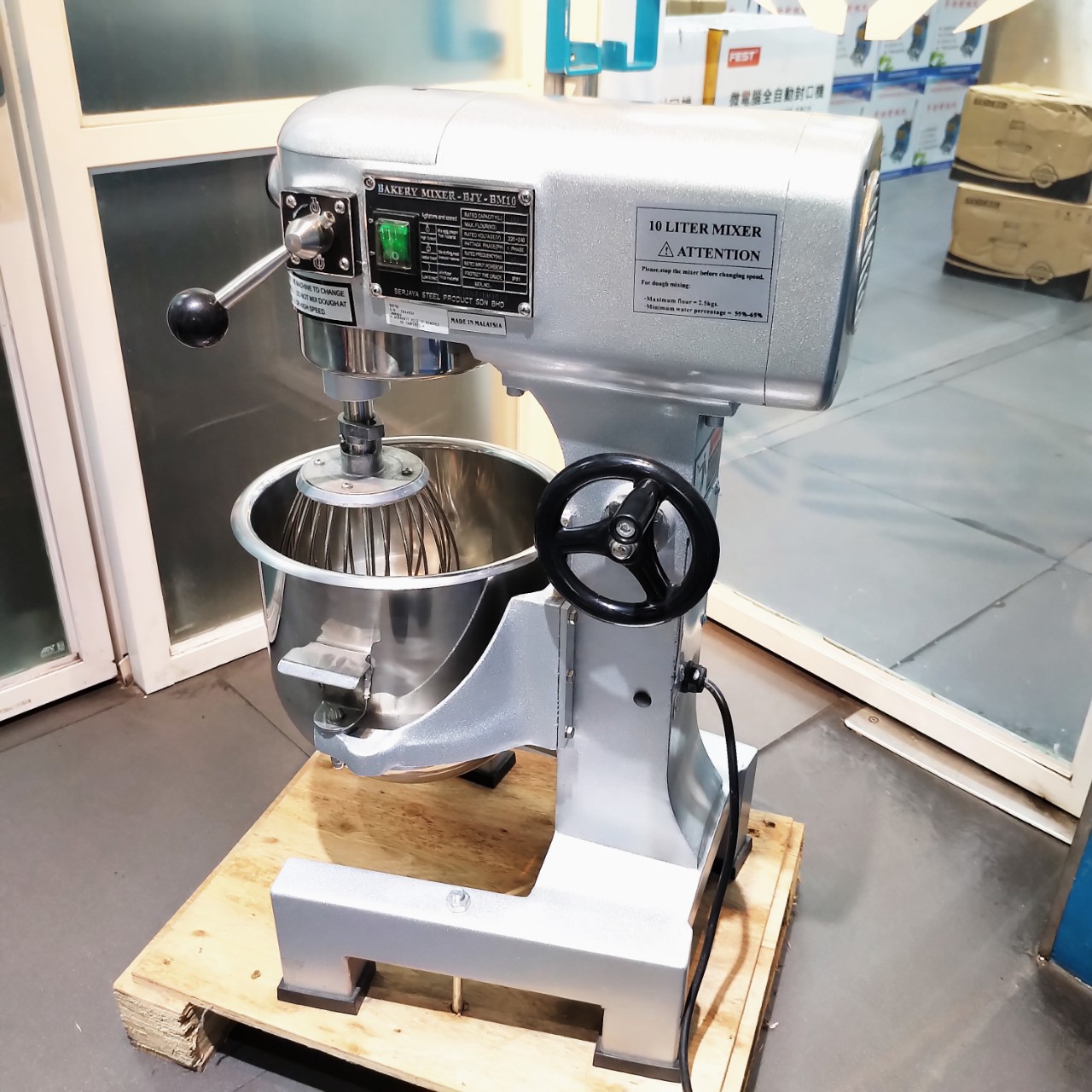 Berjaya - Máy trộn bột 10 lít - BM10