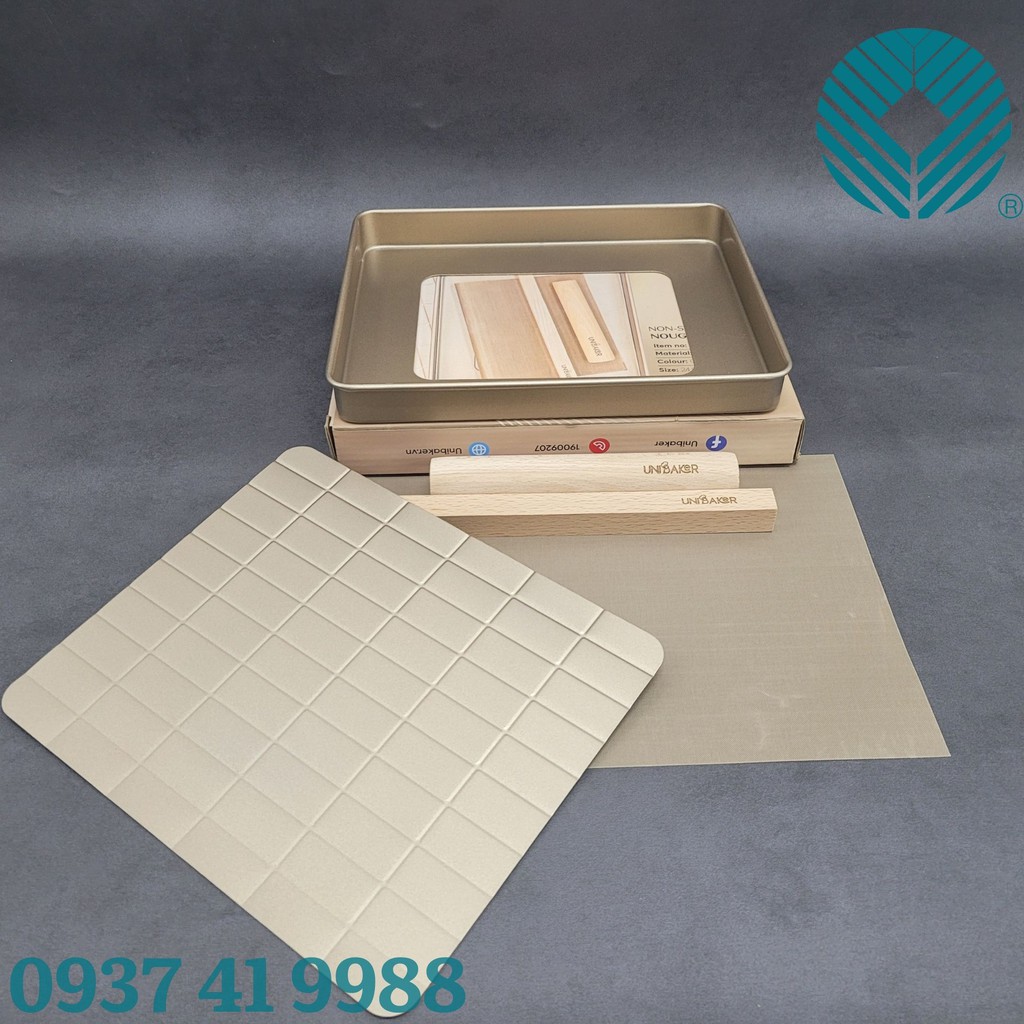 Unibaker - Khuôn làm kẹo Nougat nhựa - MB309