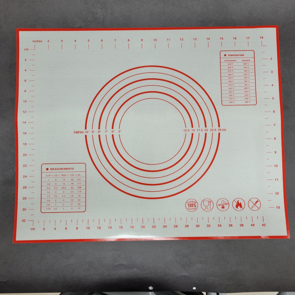 Mat nhào bột 40x50cm