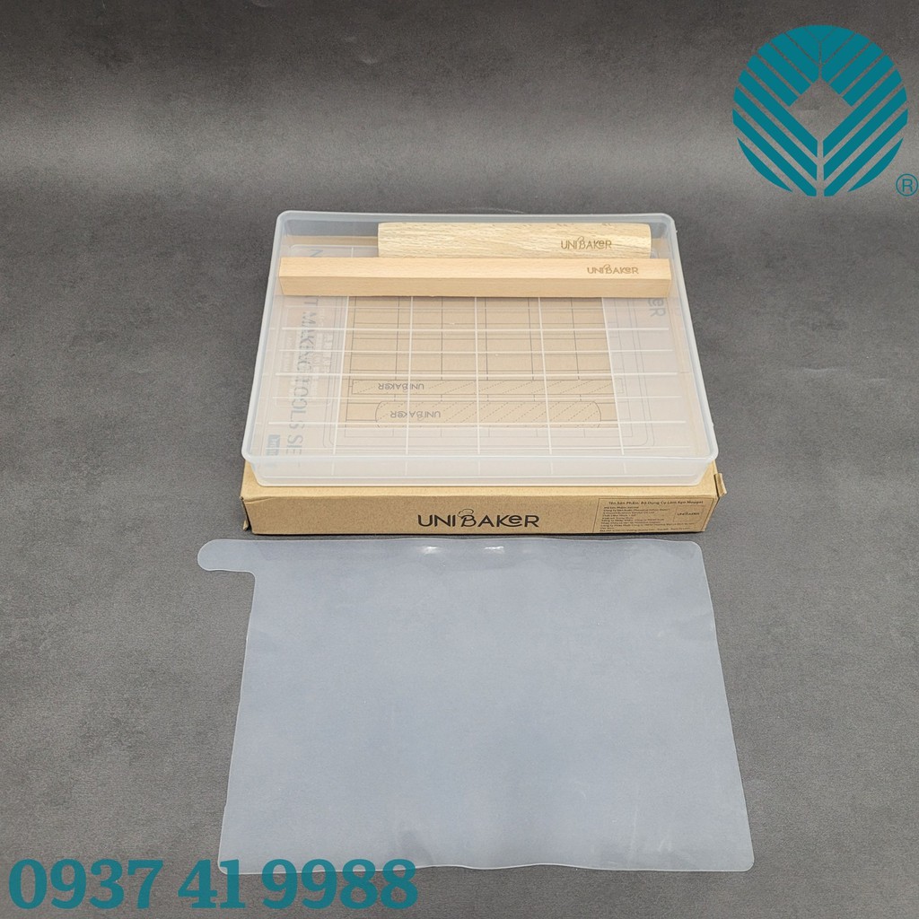 Unibaker - Khuôn làm kẹo Nougat nhựa - MB309