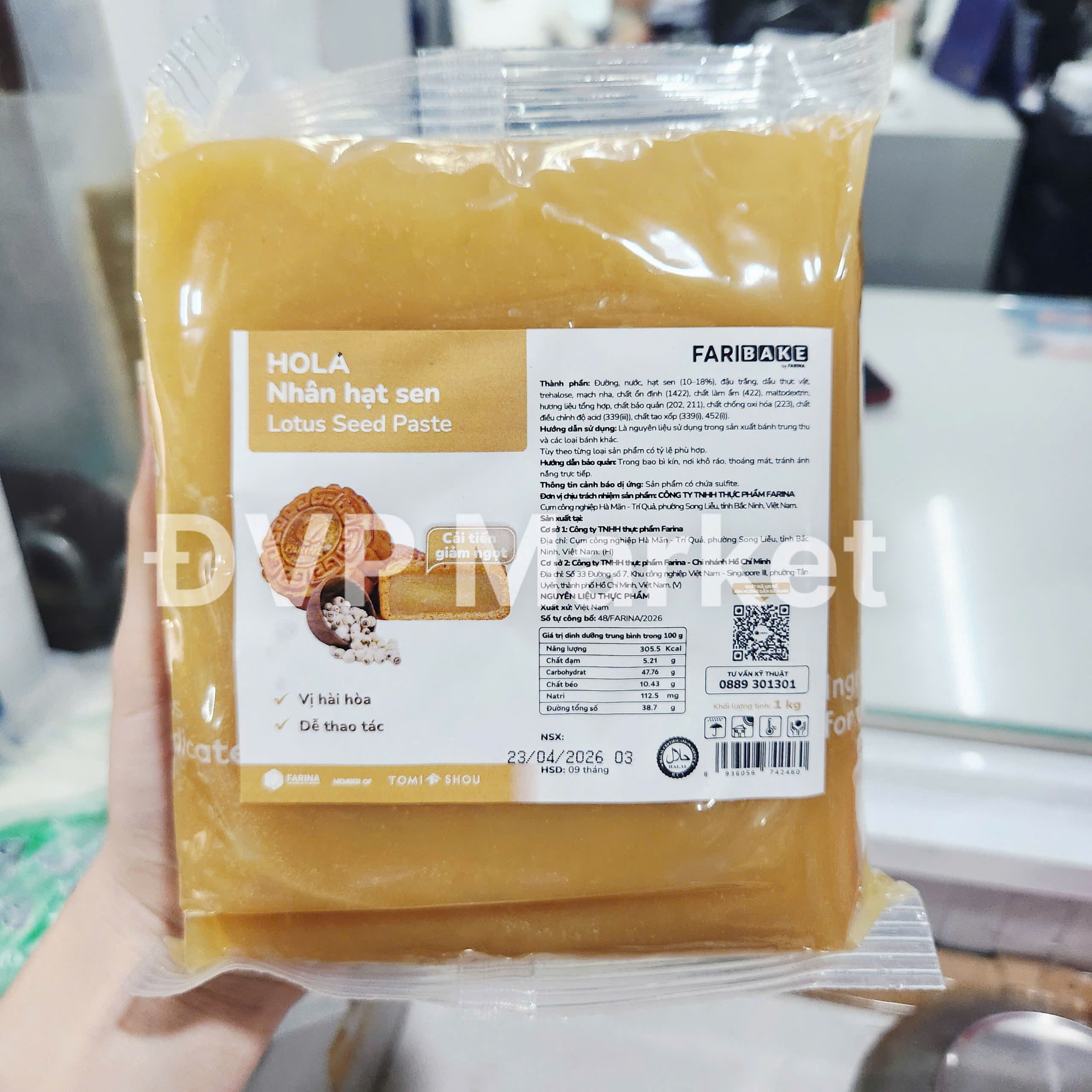 Hola - Nhân hạt sen 1kg