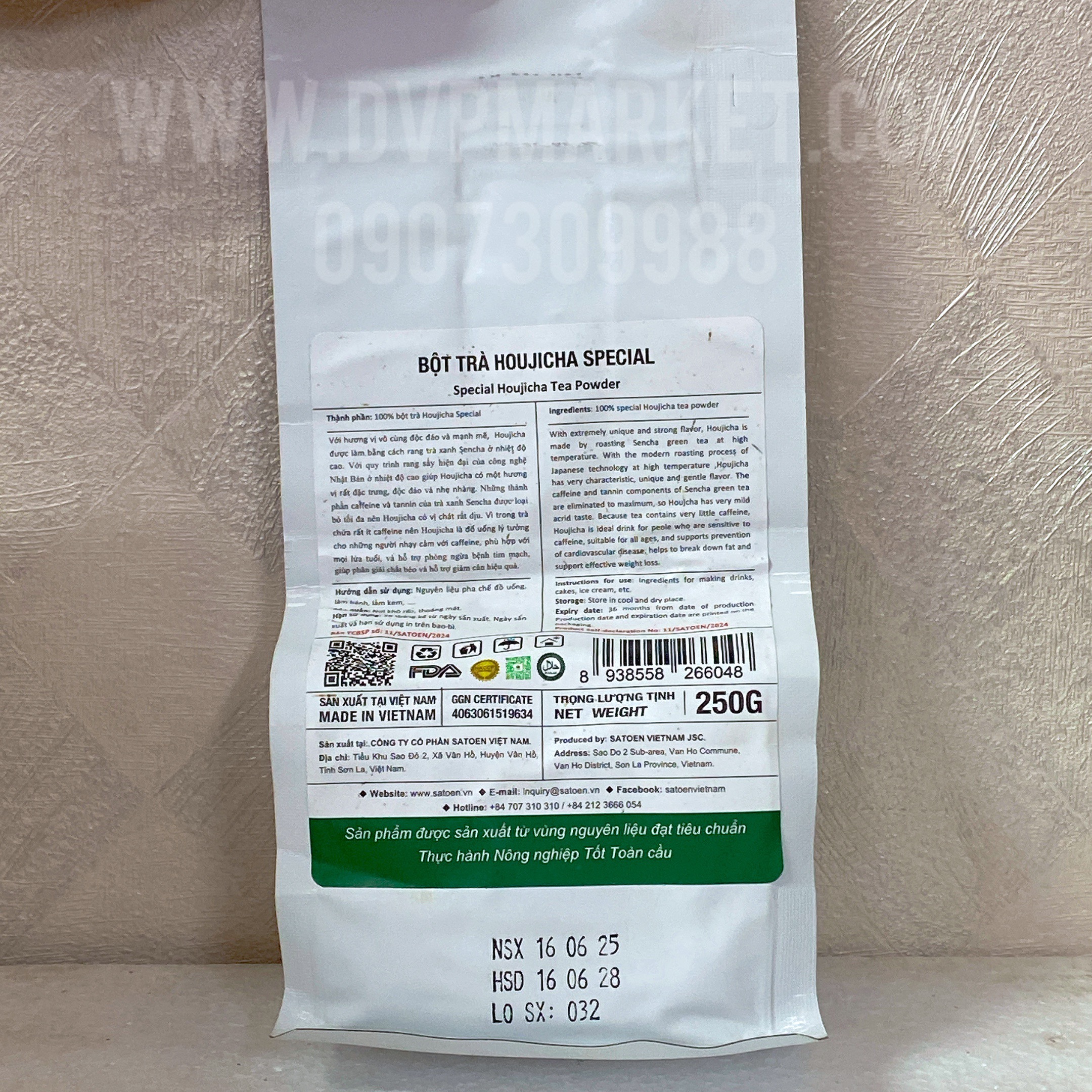 Satoen - Houjicha Nhật Special 250g